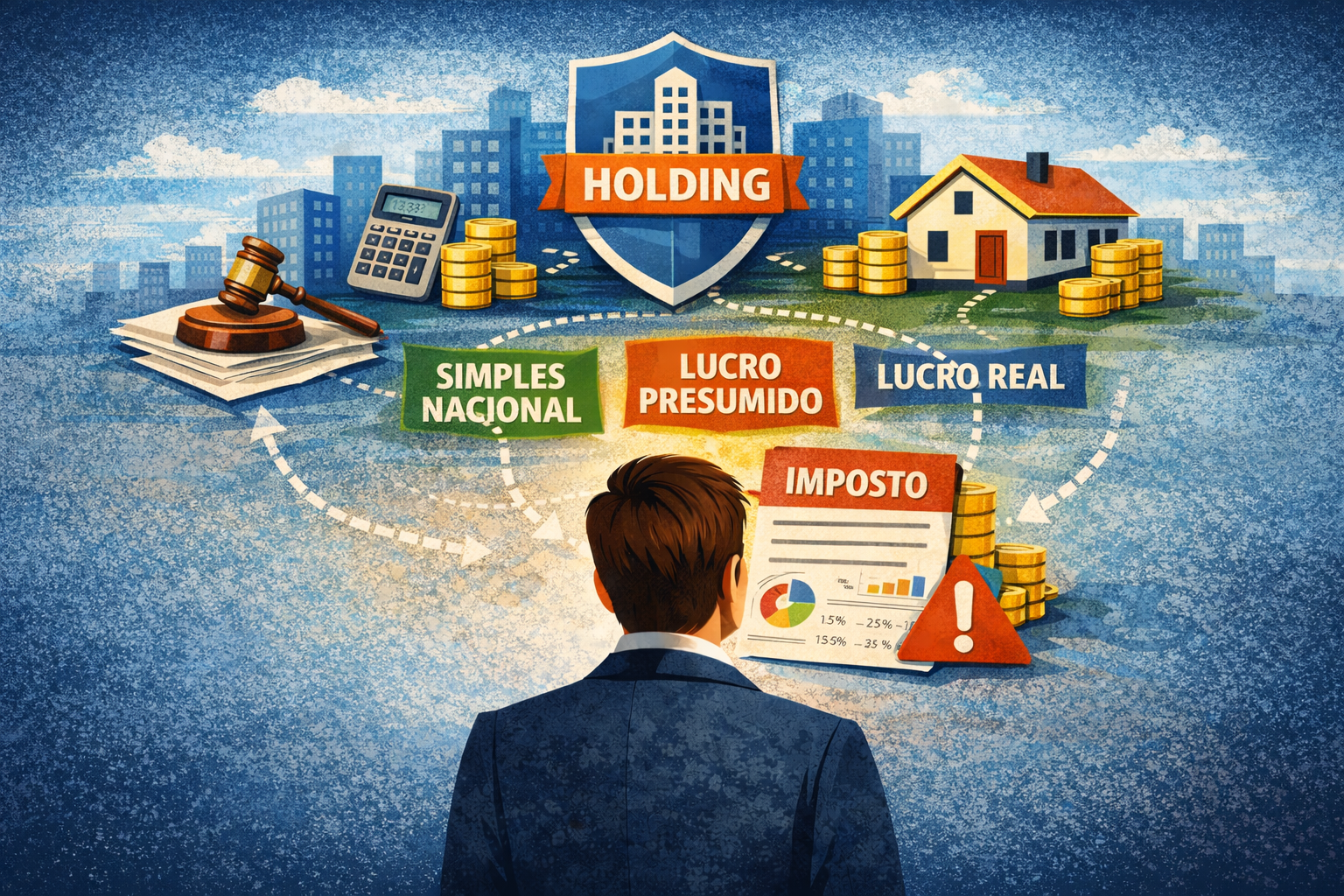 Como Funciona a Tributação de uma Holding